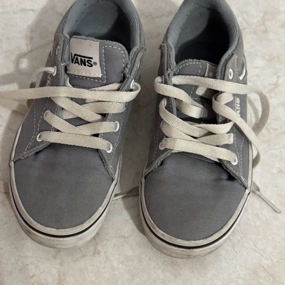 Vans Kids Classic Gray Sneakers
